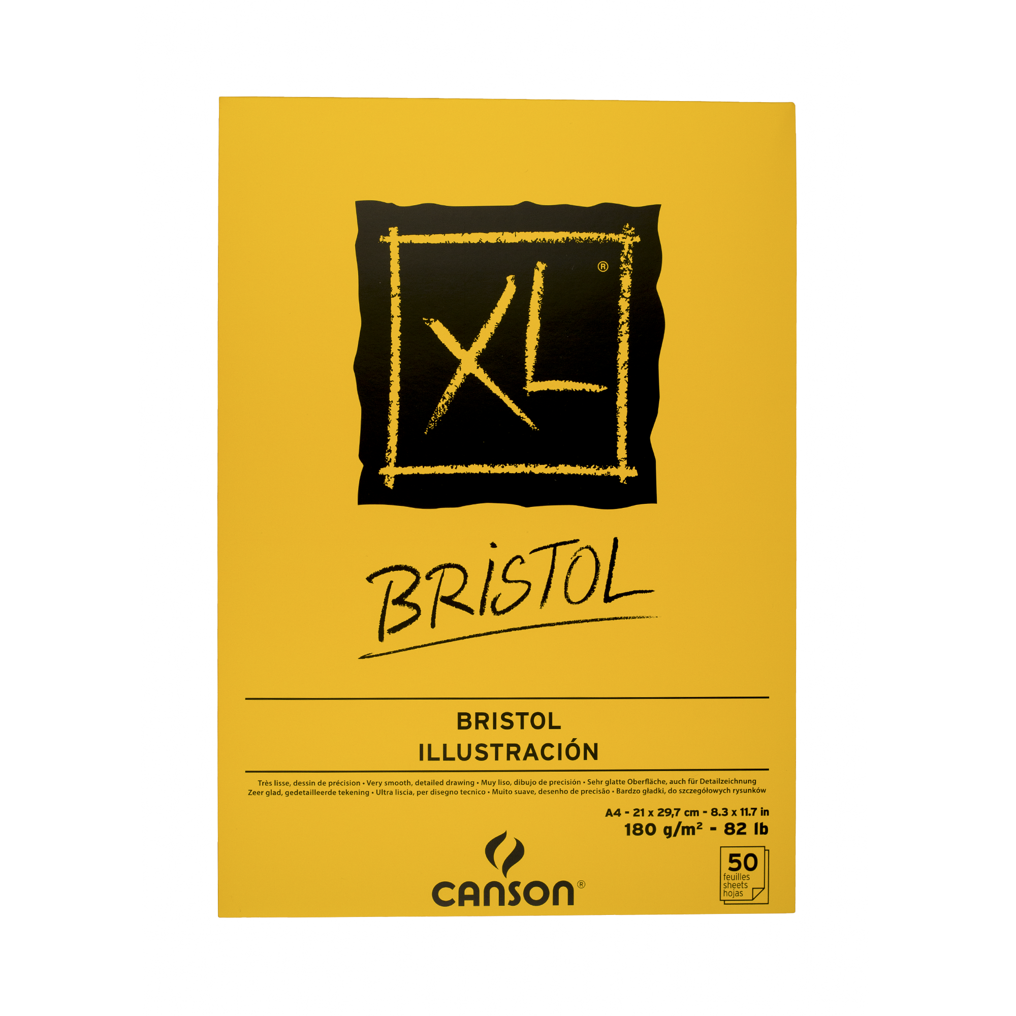 BITÁCORA CANSON XL A4 180G 50H BRISTOL ENCOLA