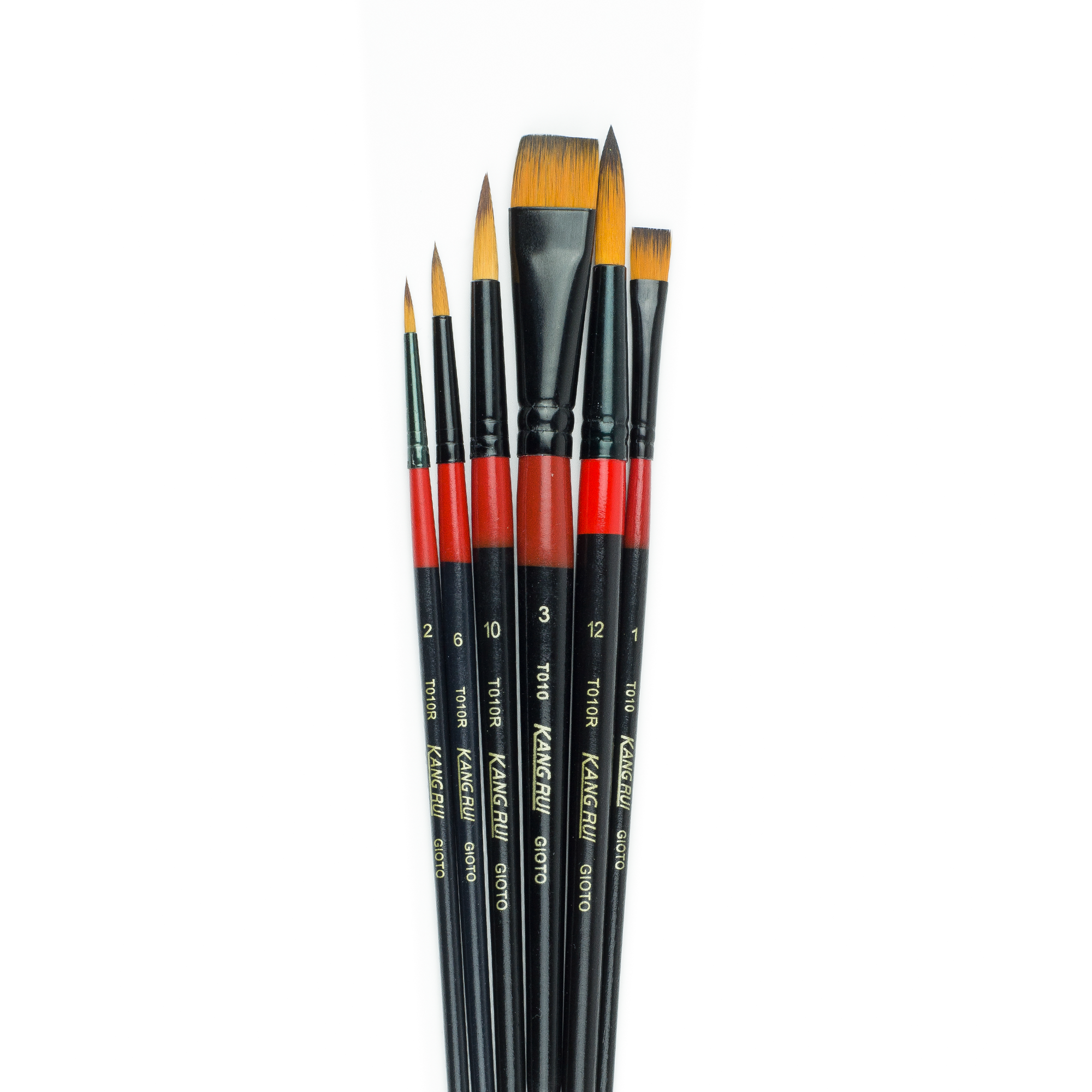 Juego de 6 unids/set de pinceles finos de nailon para dibujo, pincel de  nailon de alta calidad, sin pincel bifurcado - AliExpress