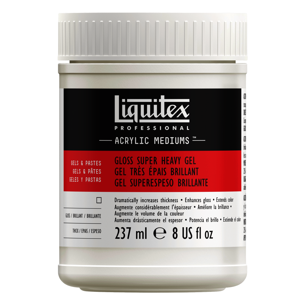 MEDIO LIQUITEX GEL SUPER ESPESO BRILLANTE 7408 PARA ACRILICO 237ML 