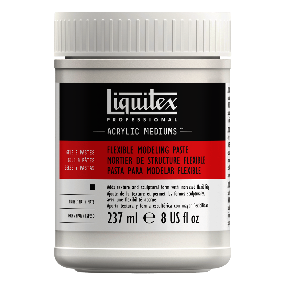 MEDIO LIQUITEX PASTA MODELAR FLEXIBLE  8908 PARA ACRILICO 237ML 