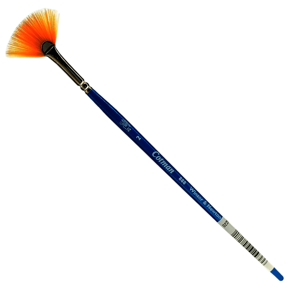 PINCEL WINSOR COTMAN ABANICO NYLON CORTO RF 888 #02         