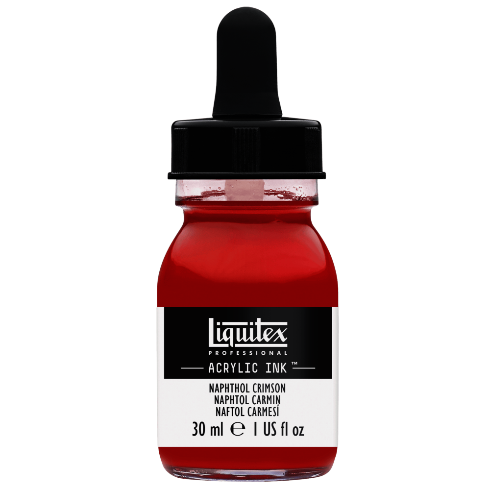 TINTA LIQUITEX ACRILICA | 30ML | RF 292 | ROJO CRIMSON               