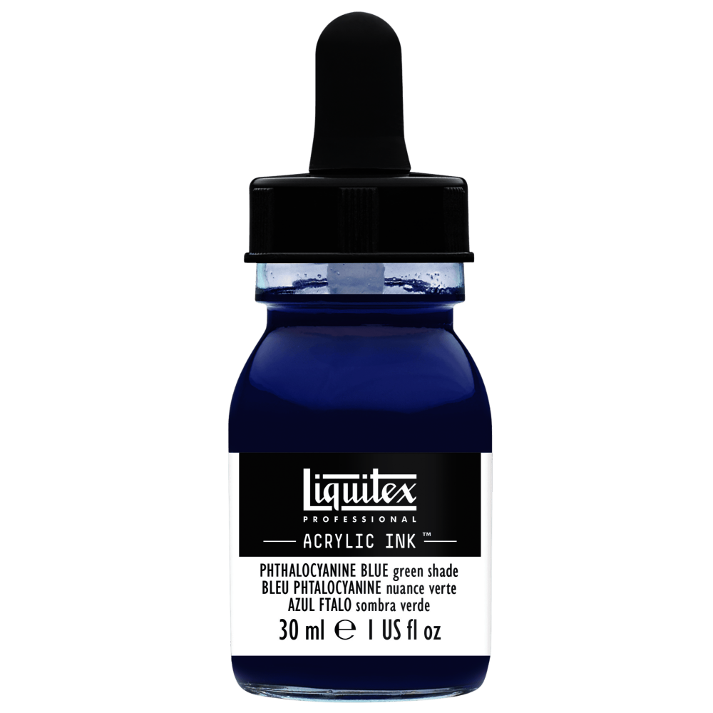 TINTA LIQUITEX ACRILICA | 30ML | RF 316 | AZUL PHTALO                