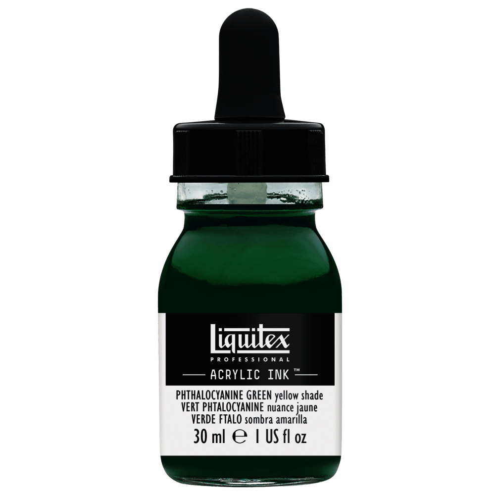 TINTA LIQUITEX ACRILICA | 30ML | RF 319 | VERDE PHTALO (SOMBRA AMARILLA)
