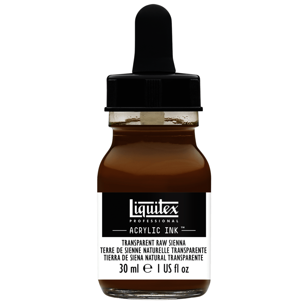 TINTA LIQUITEX ACRILICA | 30ML | RF 332 | TIERRA SIENA NATURAL TRANSPARENTE