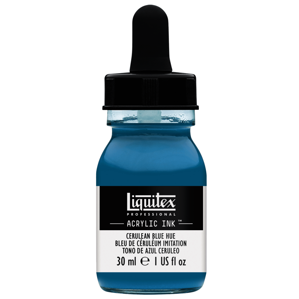 TINTA LIQUITEX ACRILICA | 30ML | RF 470 | AZUL CERULEO               