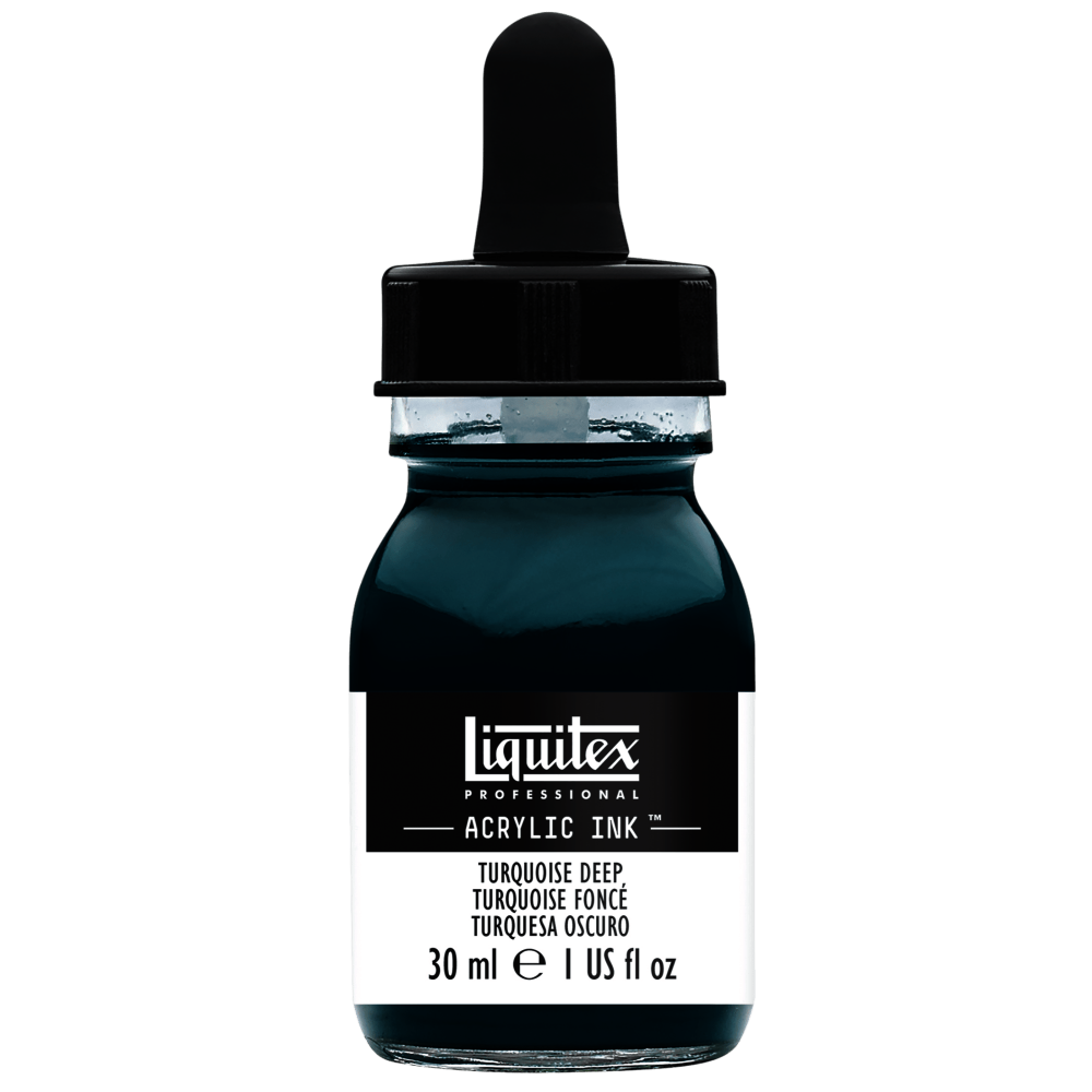 TINTA LIQUITEX ACRILICA | 30ML | RF 561 | TURQUESA OSCURO            