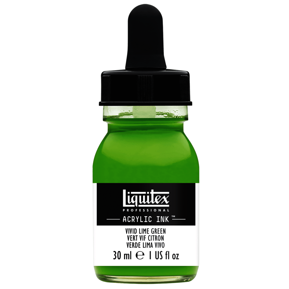 TINTA LIQUITEX ACRILICA | 30ML | RF 740 | VERDE LIMA VIVO            