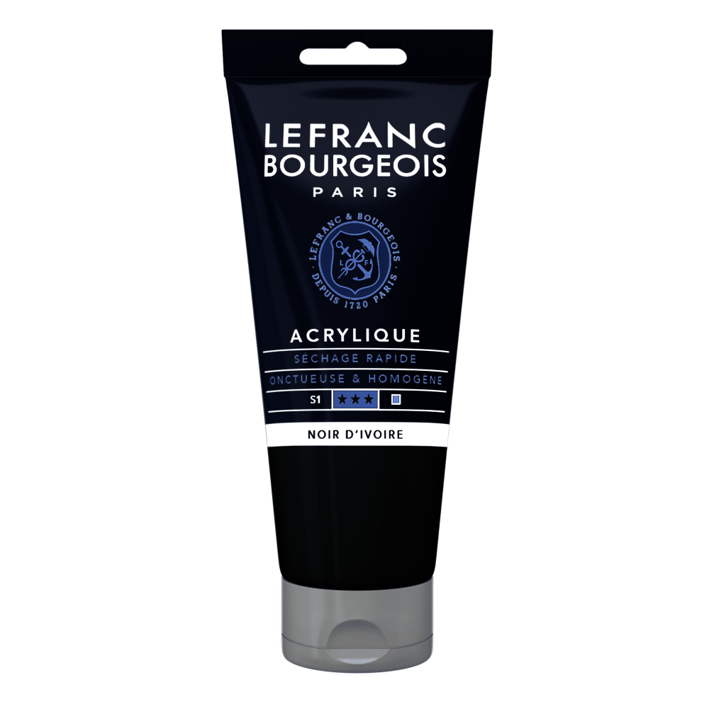 ACRILICO LOUVRE 80 ML NEGRO DE MARFIL        