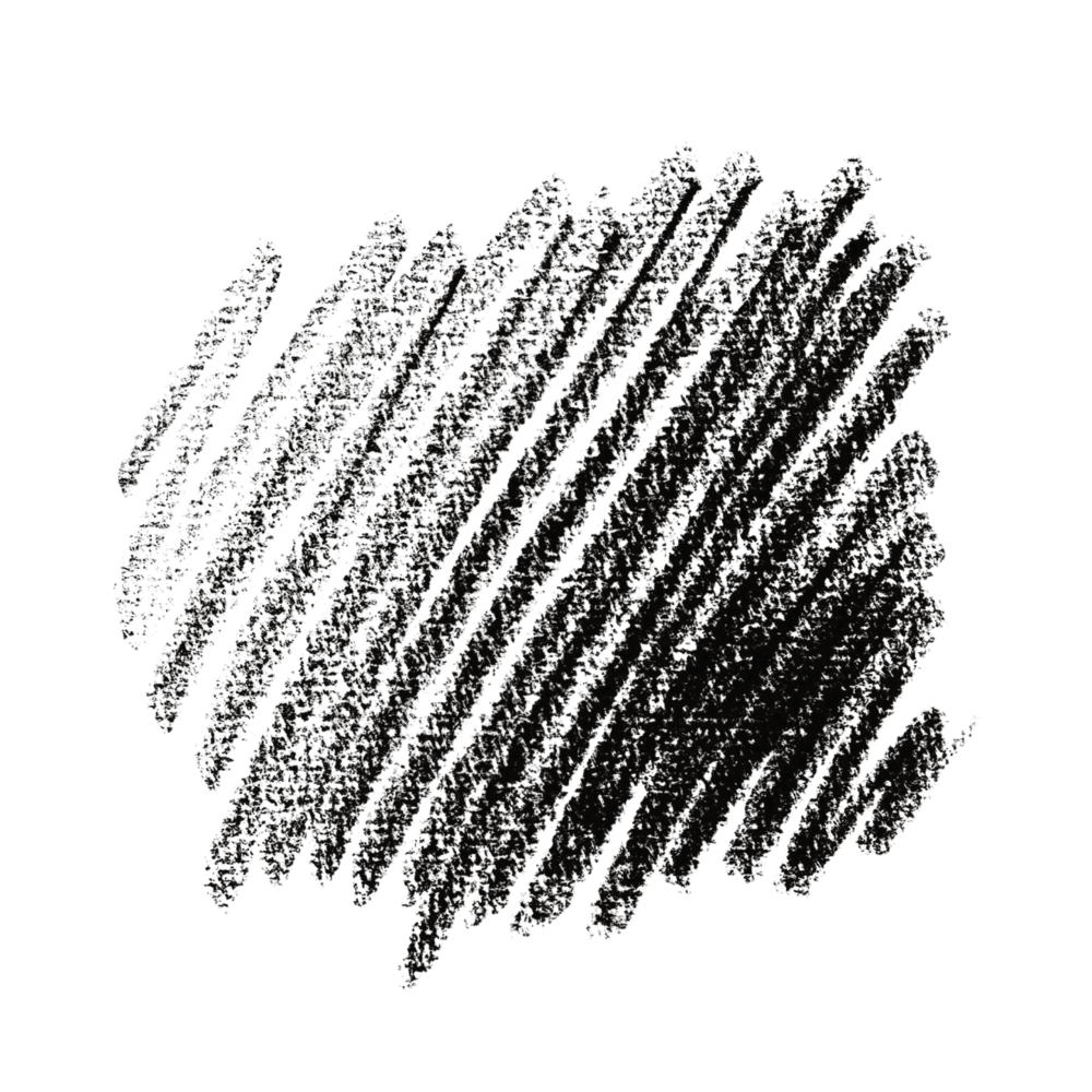 TIZA PASTEL CUADRADA CONTE SECO RF 009 NEGRO 