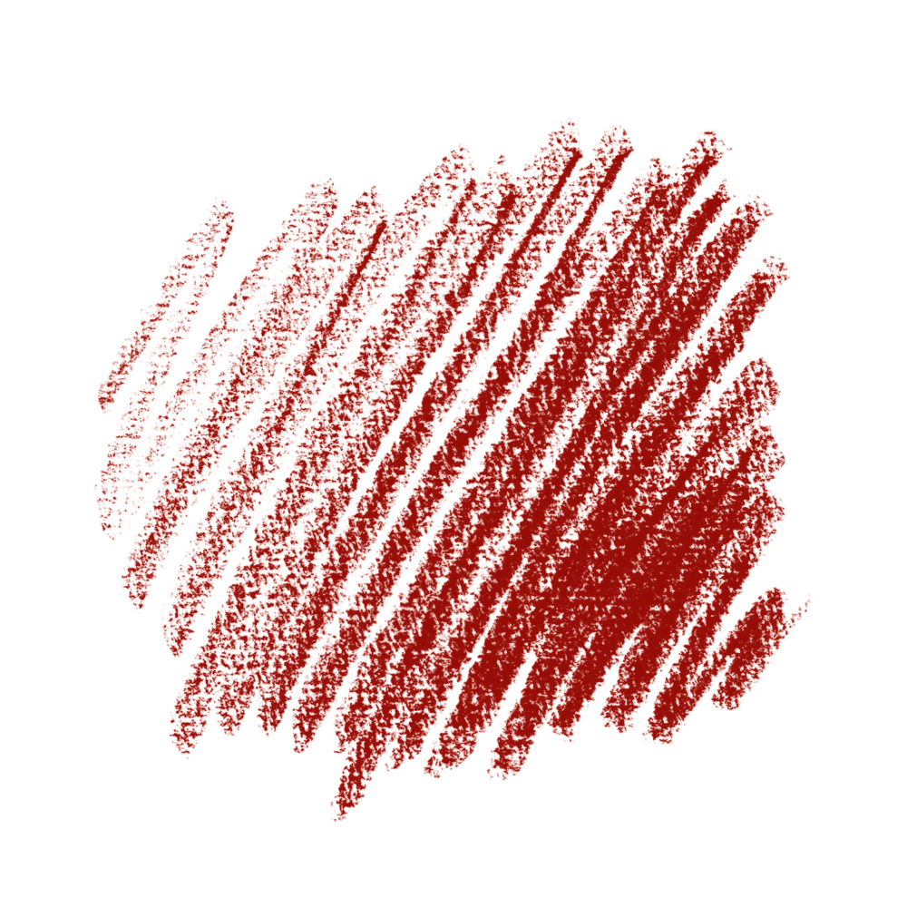 TIZA PASTEL CUADRADA CONTE SECO RF 040 ROJO D