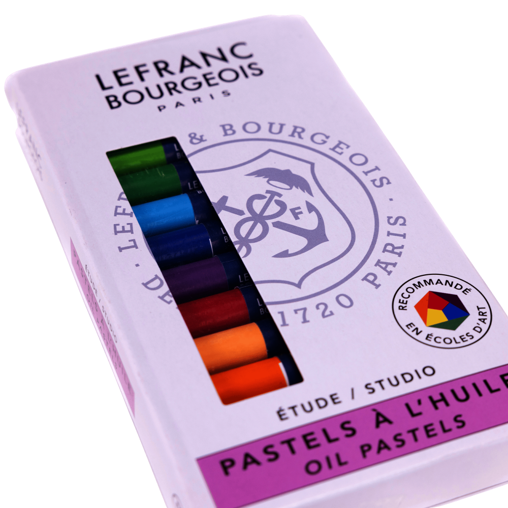 ESTUCHE TIZA OLEO PASTEL GRASO X12 LEFRANC RF 063099