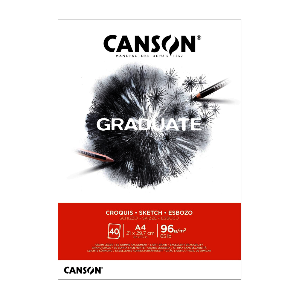 BITACORA CANSON GRADUATE | A4 | 96G | 40H | CROQUIS | C400110362      