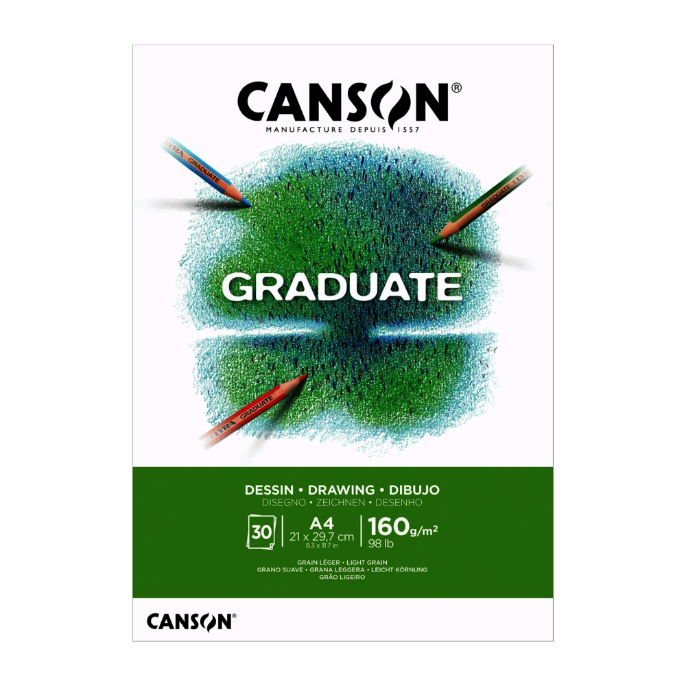 BITACORA CANSON GRADUATE | A4 | 160G | 30H | DIBUJO | C400110365 