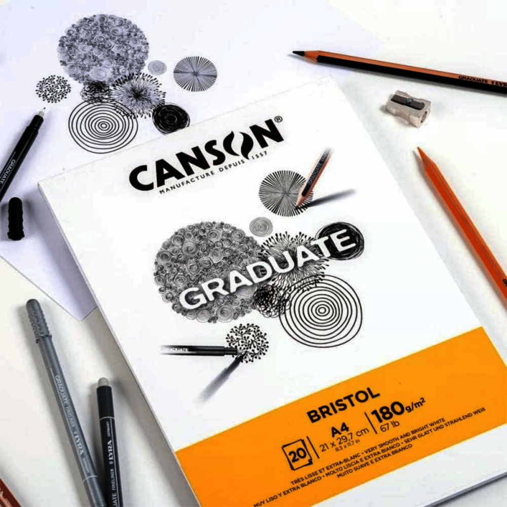 BITACORA CANSON GRADUATE | A4 | 180G | 20H | BRISTOL | C400110383 | 