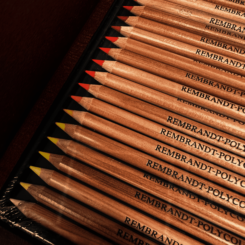 CAJA MADERA LAPICES LYRA POLY 106 PC L2004200