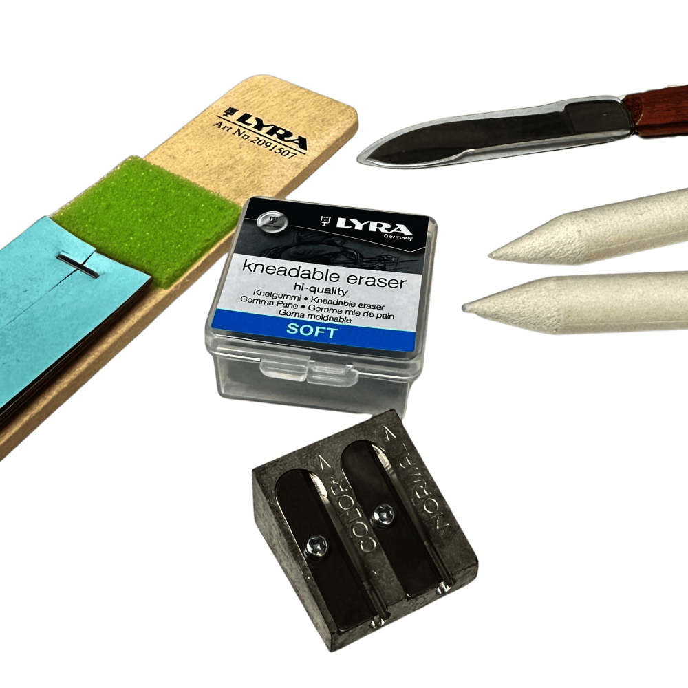 CAJA MADERA LAPICES LYRA POLY 106 PC L2004200