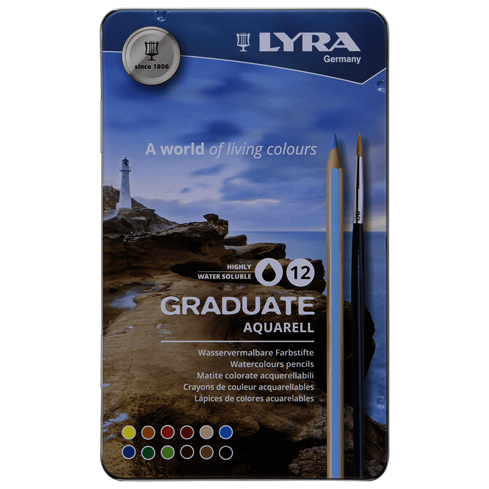 CAJA LAPIZ LYRA GRADUATE ACUARE X12 L2881120