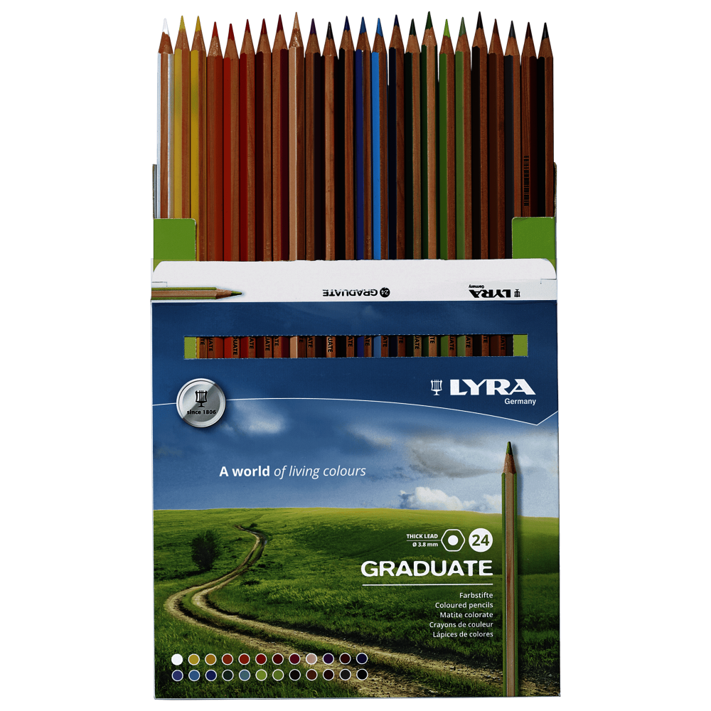 CAJA LAPIZ LYRA GRADUATE X 24 RF L2871241