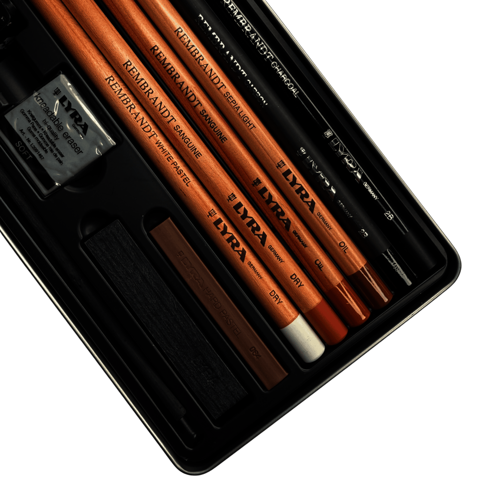 CAJA LAPIZ LYRA REMBRANDT | SET BOCETO | X 10 | RF L2051110      