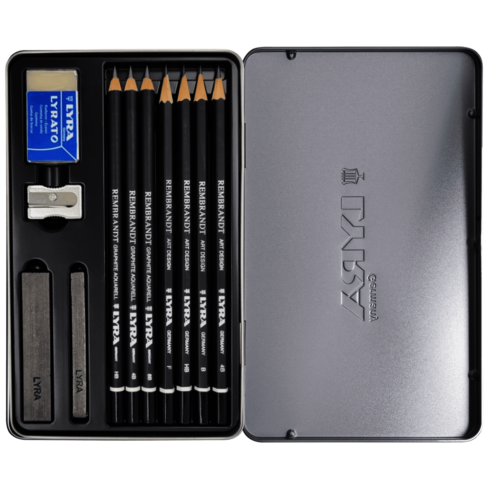 CAJA LAPIZ LYRA REMBRANDT | SET GRAFITO | X 11 | RF L2051111      