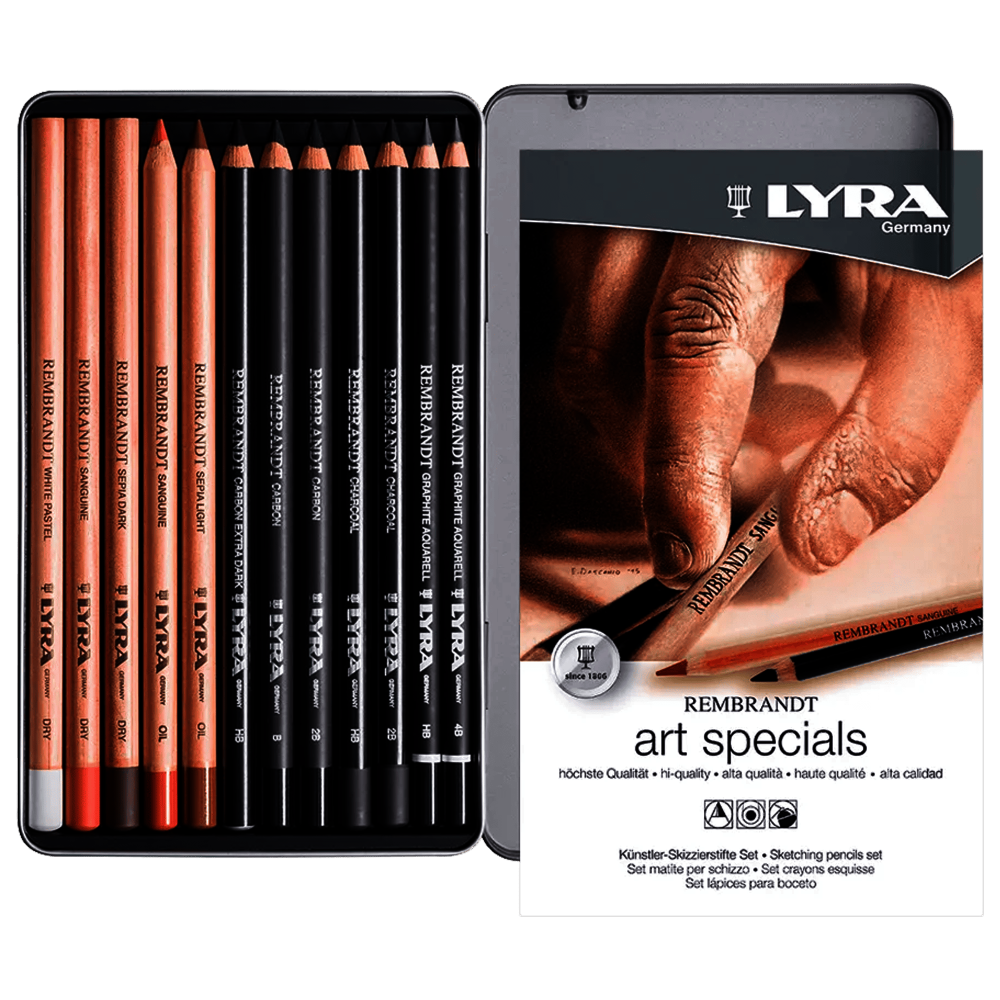 CAJA LAPIZ LYRA REMBRANDT BOCETO X12 L2051120