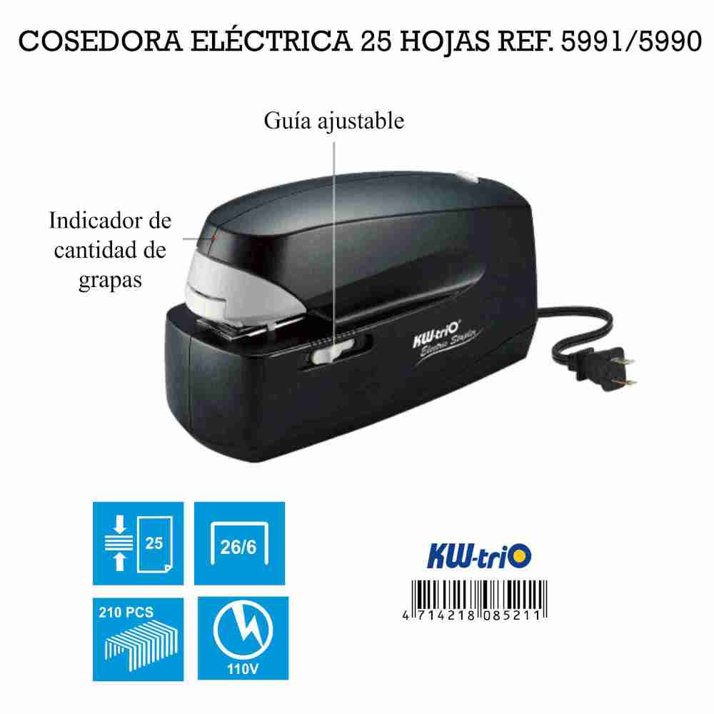 COSEDORA KW-TRIO ELECT. 25 HOJAS RF 5991/5990