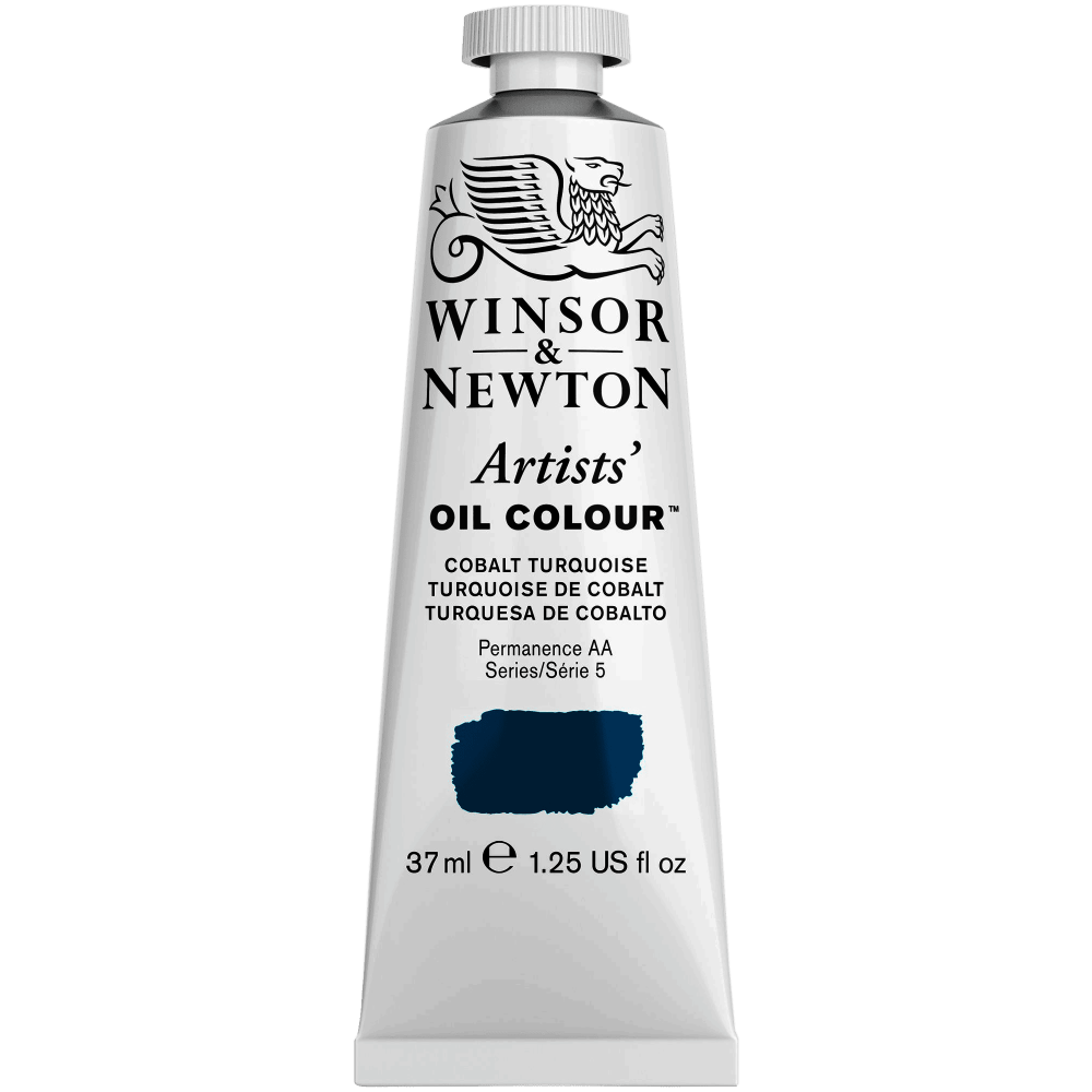 OLEO PRO. WINSOR 37ML SERIE 5 TURQUESA DE COBALTO 190    