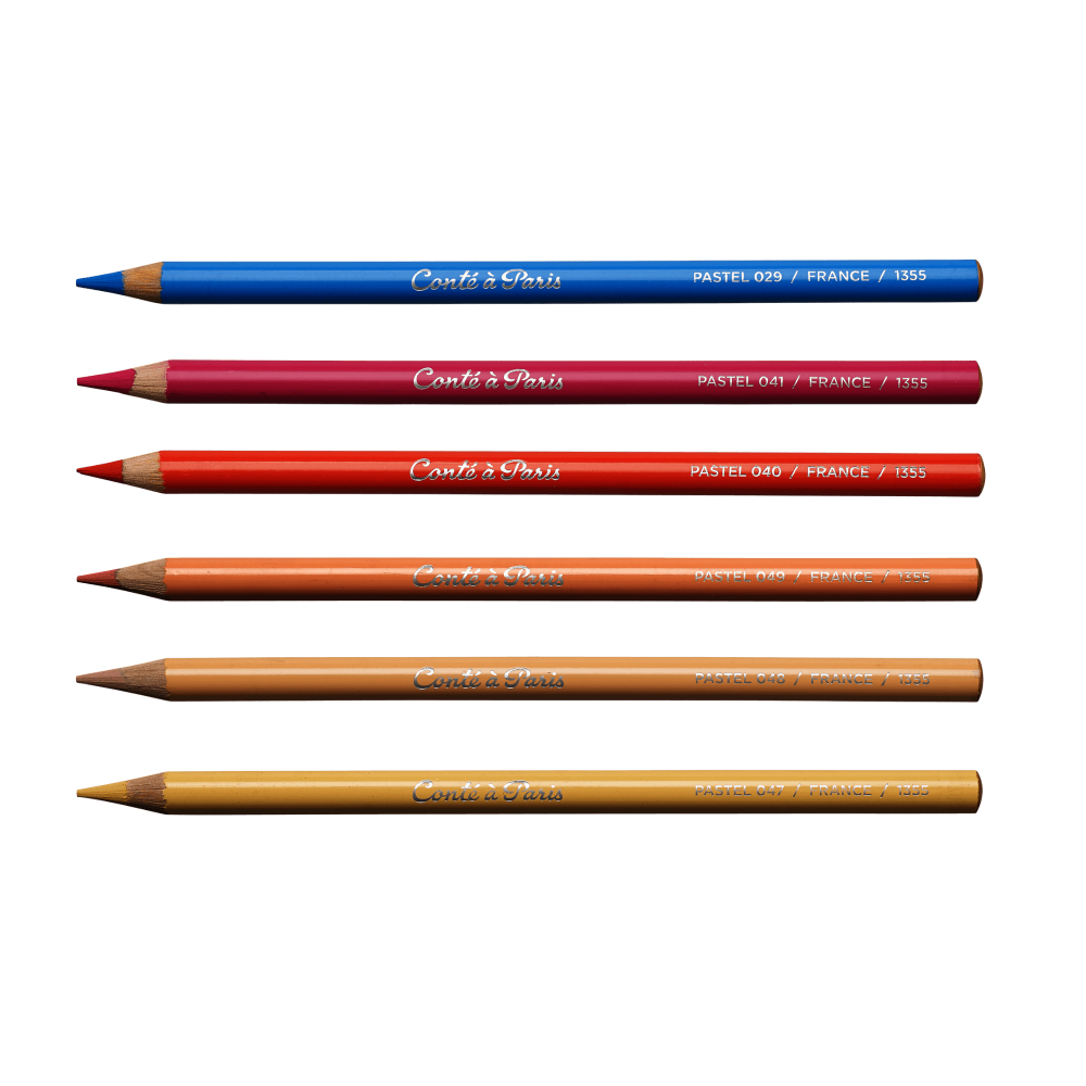 JUEGO LAPIZ CONTE PASTEL X 6 PORTA RETRATO RF 50112         