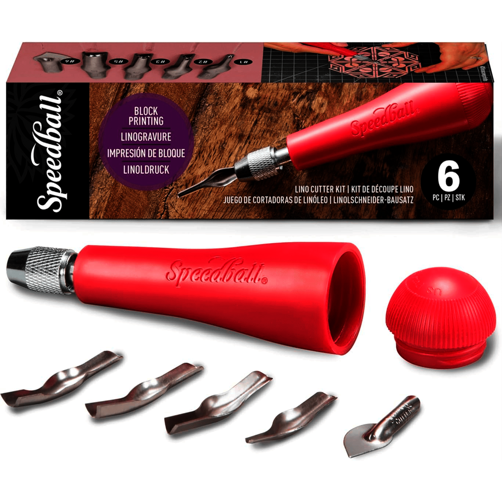 JUEGO DE GUBIAS LINOLEO X5 SPEEDBALL Rf 4131
