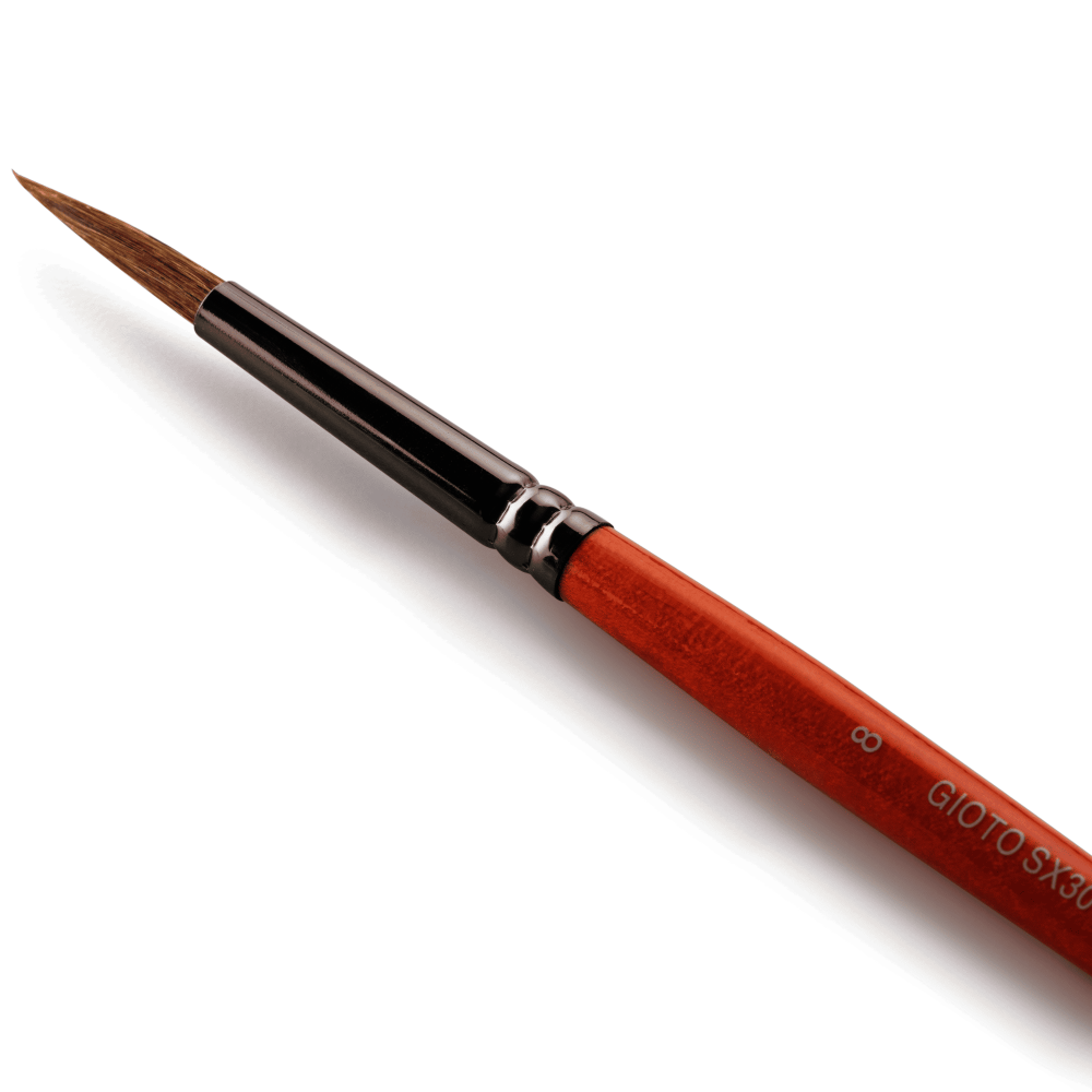 PINCEL PELO DE MARTA REDONDO ARTMATE #08 RF SX301R-8        