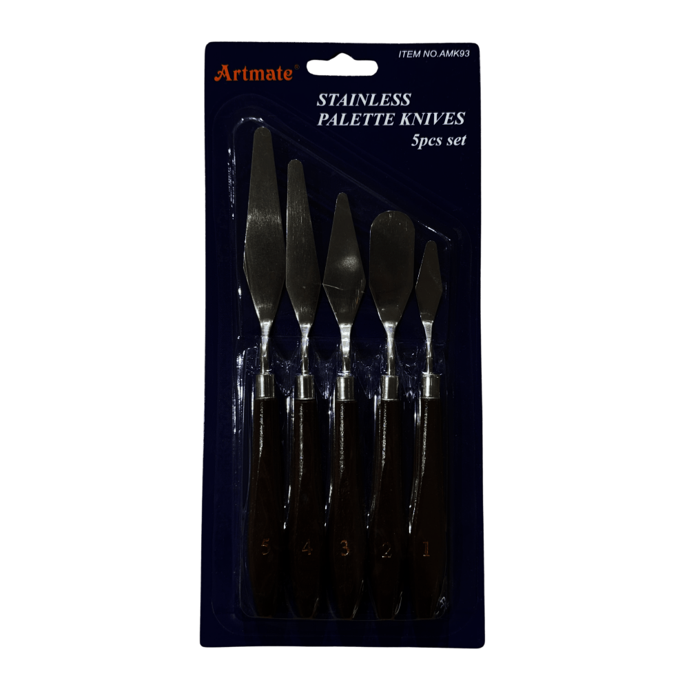 JUEGO DE ESPATULAS PARA OLEO X5 ARTMATE RF AMK93