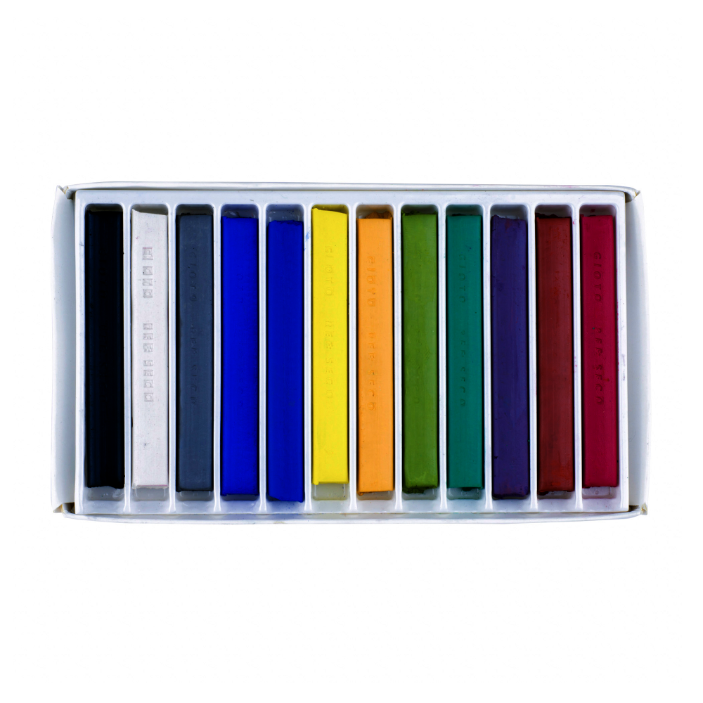 Tizas de Colores Caja x 12 uds - Megabyte Papelería, C.A.