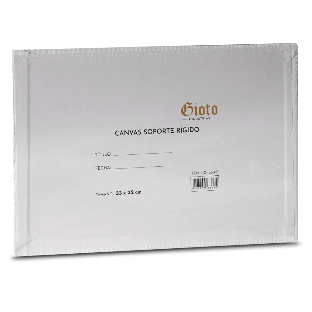 CANVAS GIOTO 33X22CM 3MM GROSOR RF E5310
