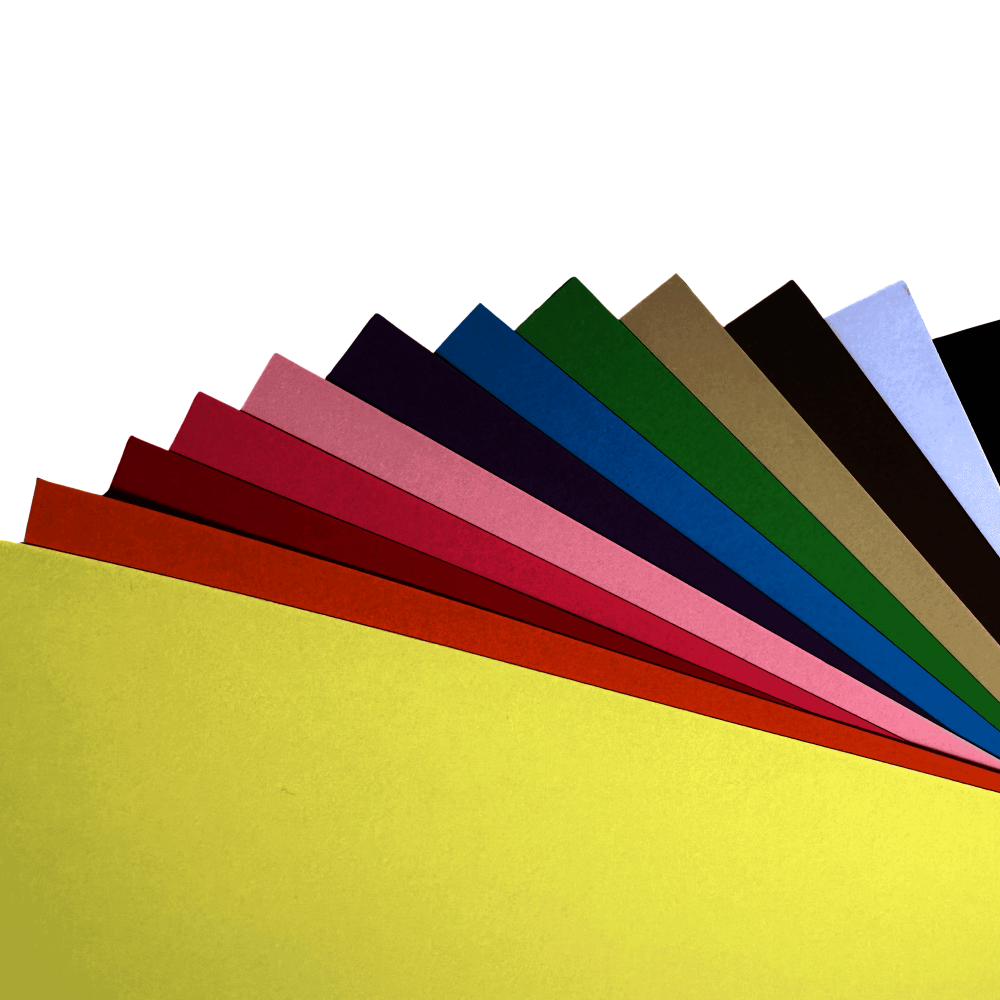 PAQUETE CARTULINA FABRIANO COLORE 1/8X12 HOJAS BASICOS   