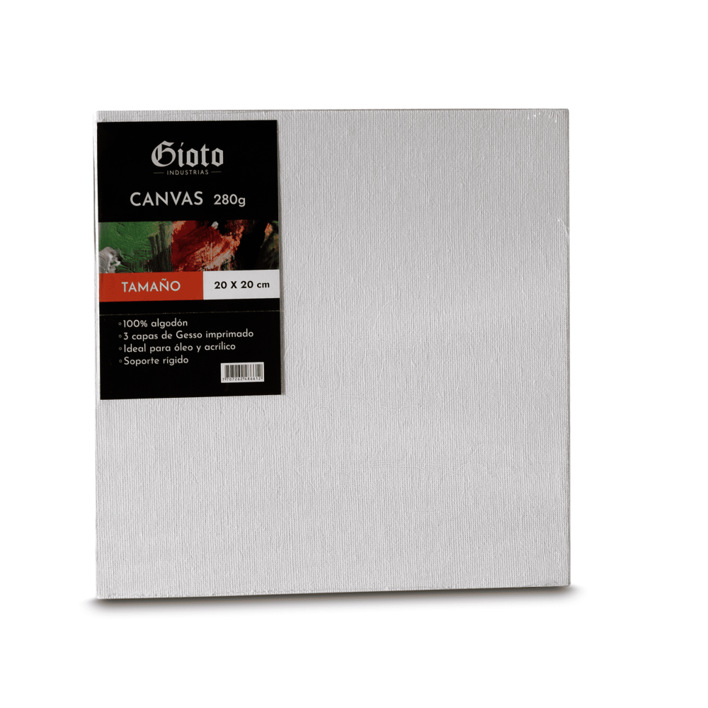 CANVAS GIOTO 20X20CM 3MM GROSOR RF E5310
