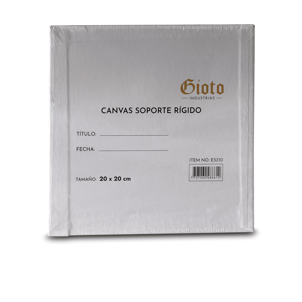 CANVAS GIOTO 20X20CM 3MM GROSOR RF E5310