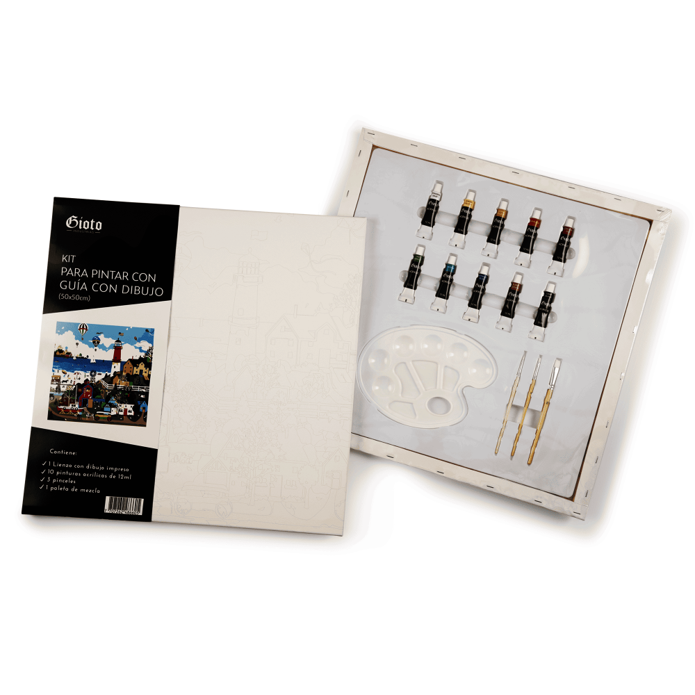 KIT PREDIBUJADO 50X50CM  W4008 FARO           