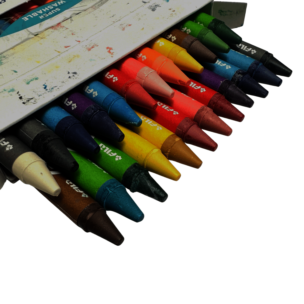 CAJA CRAYONES GIOTTO X24 COLORES + ESPATULA PLASTICA