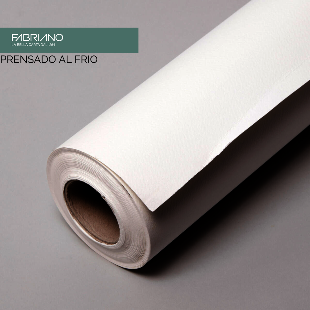 ROLLO PAPEL ACUARELA FABRIANO P.FRIO 300G 