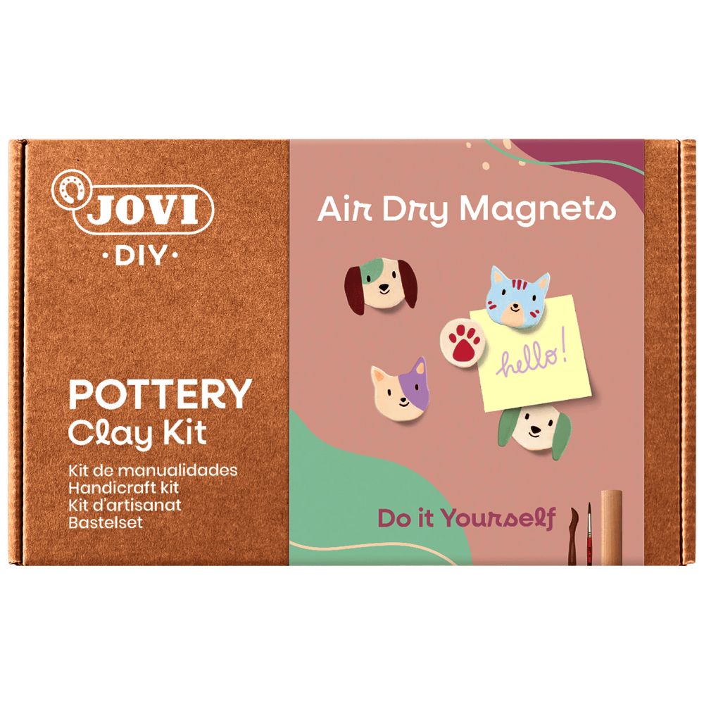 KIT MANUALIDADES IMANES CON PASTA MODELAR JOVI 2702