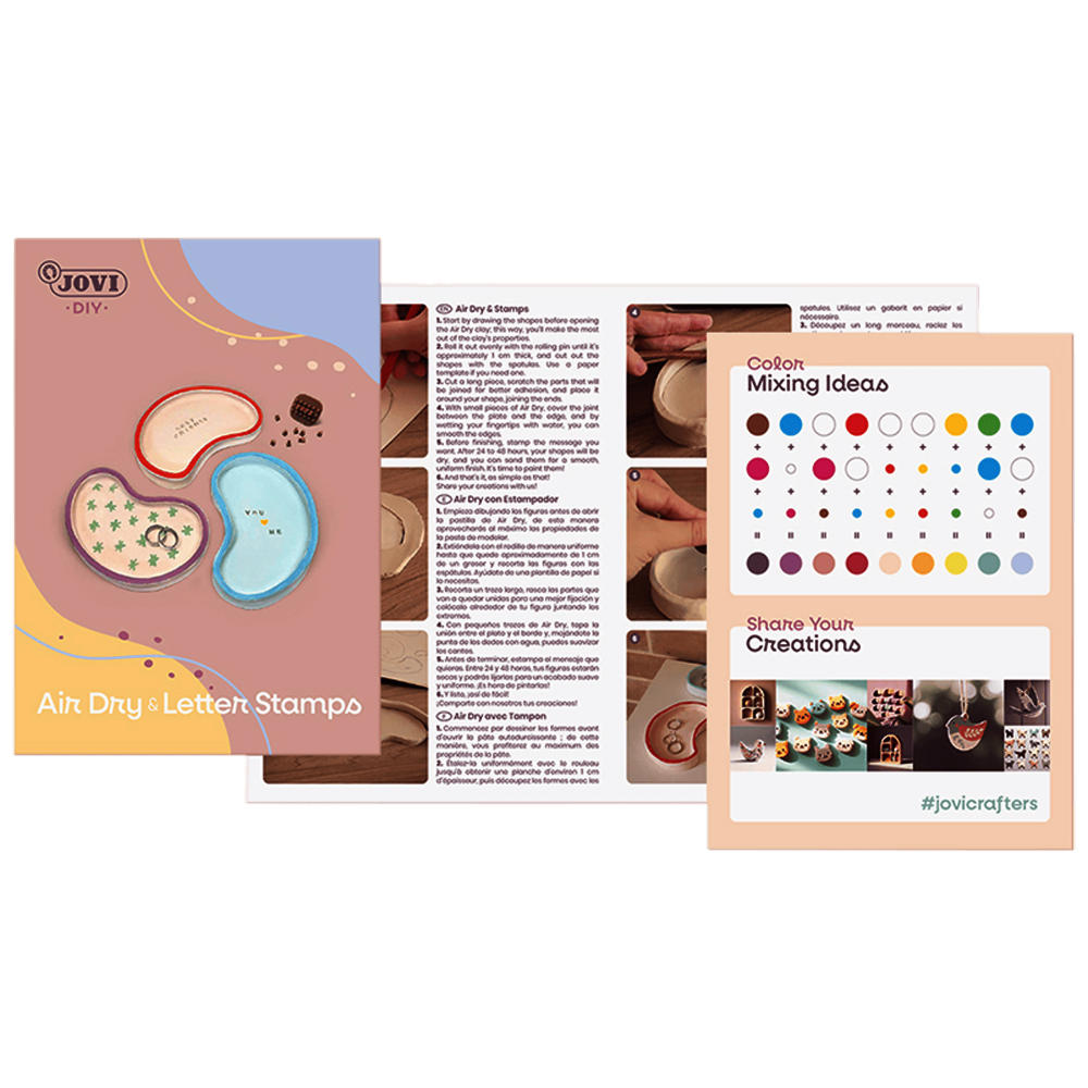 KIT MANUALIDADES ESTAMPADORES CON PASTA MODELAR JOVI 2706