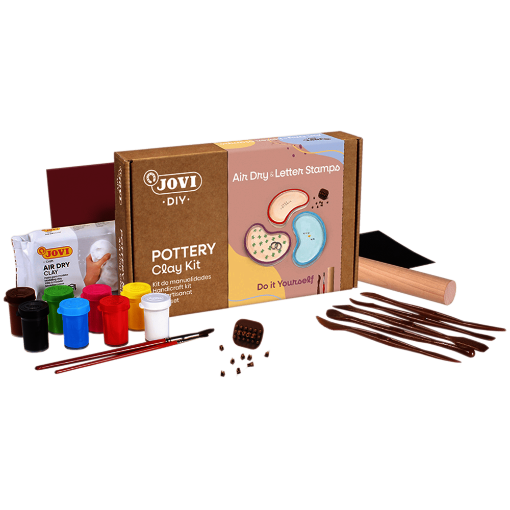 KIT MANUALIDADES ESTAMPADORES CON PASTA MODELAR JOVI 2706