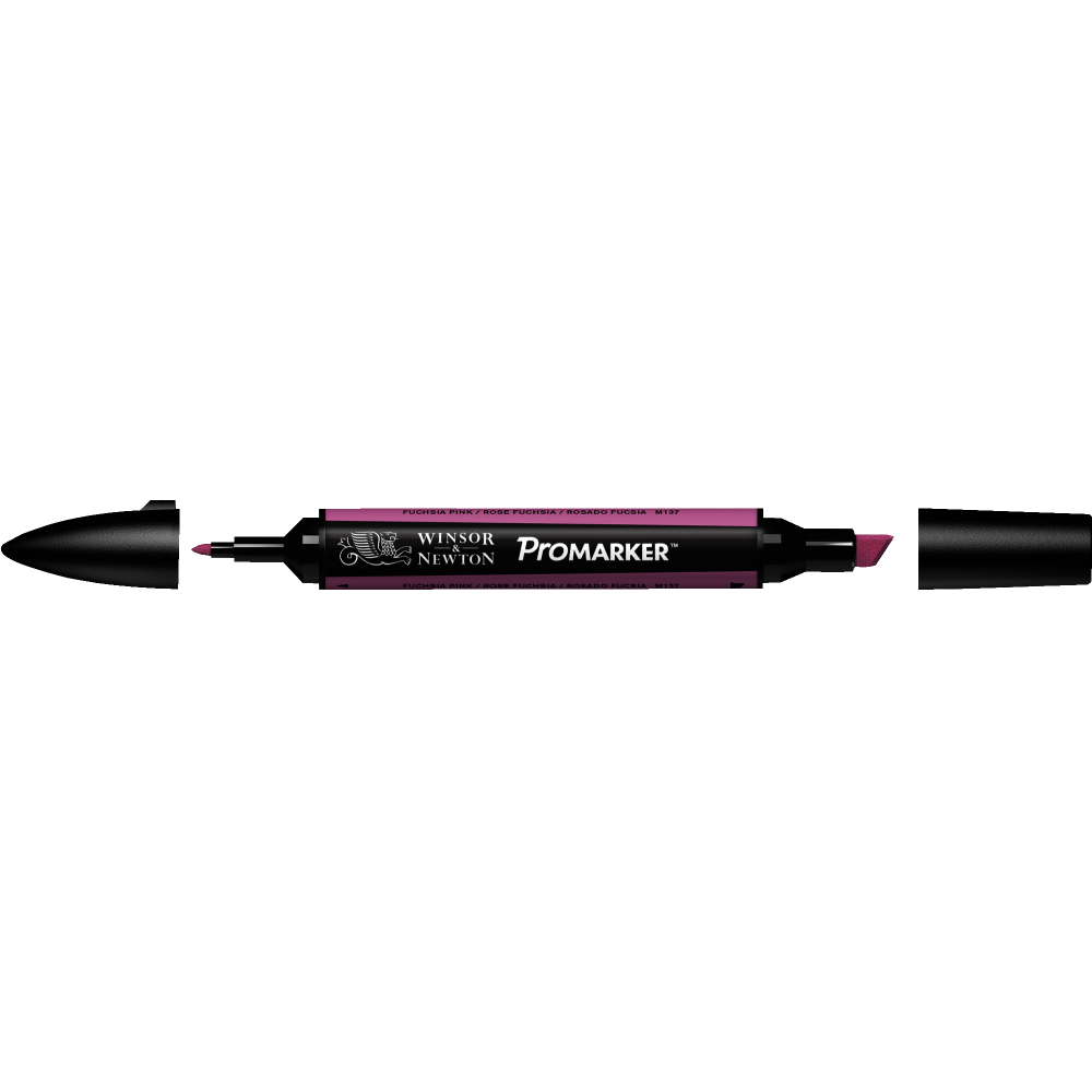 MARCADOR PROMARKER W&N ROSADO FUCSIA M137