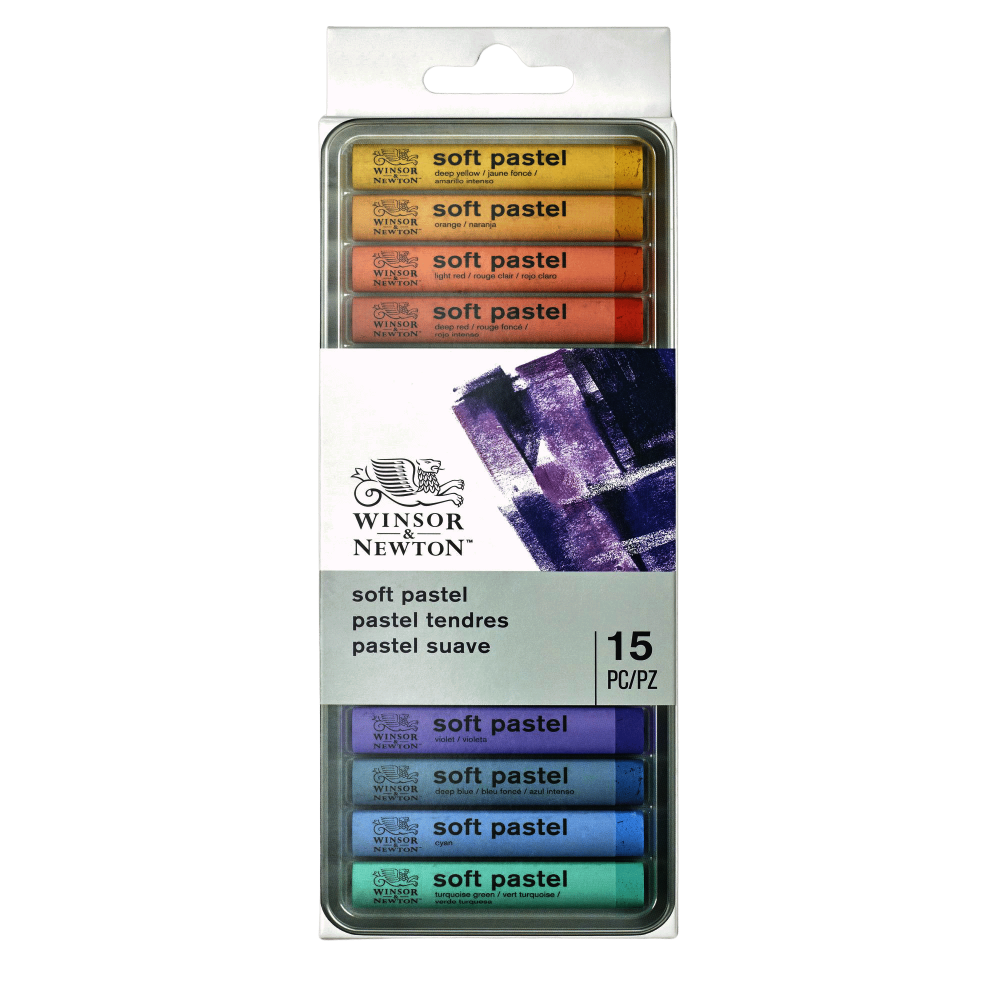 ESTUCHE TIZA WINSOR | PASTEL SECO | X15 | RF 1790001              