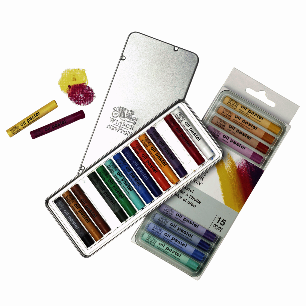 ESTUCHE TIZA WINSOR | OLEO PASTEL |  X15 | RF 1890001        