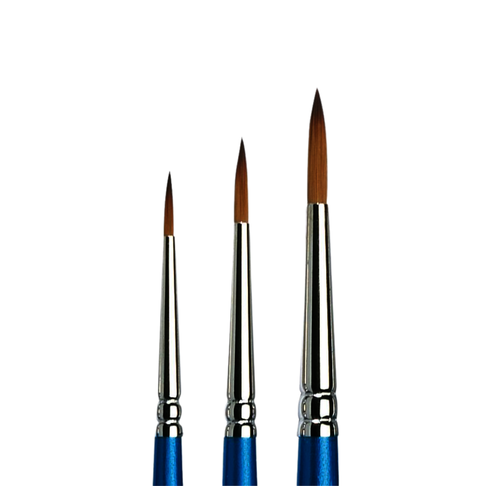 JUEGO PINCEL WINSOR COTMAN NYLON  X3 CORTO DELINEAR  RF 5390606