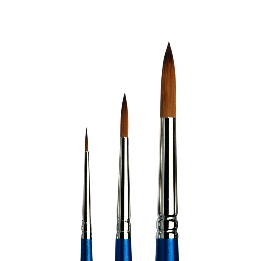 JUEGO PINCEL WINSOR COTMAN NYLON X3 CORTO REDONDO RF 5390607 