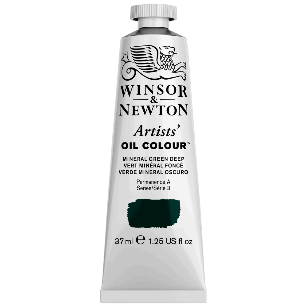 ÓLEO ARTISTS W&N 37ML S3 VERDE MINERAL OSCURO 412