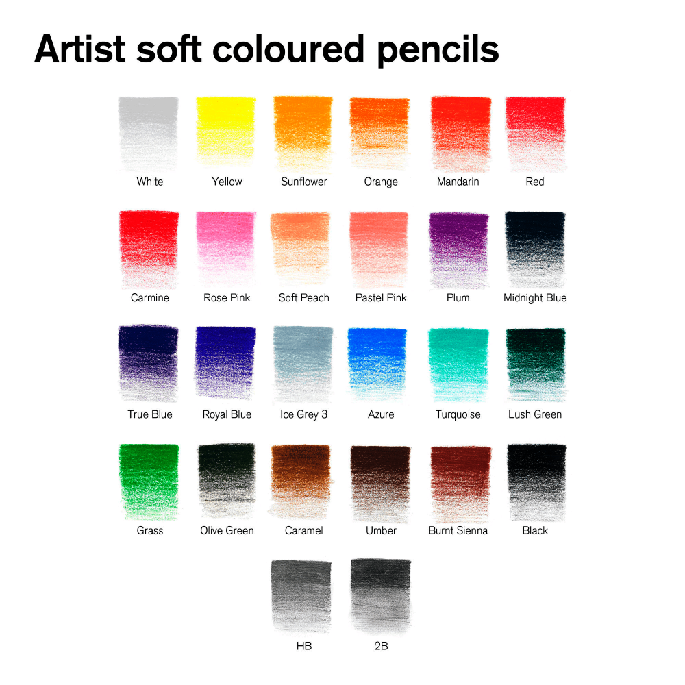 ESTUCHE LAPIZ WINSOR STUDIO COLORES 27 PCS